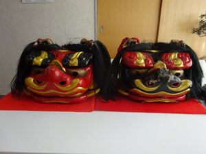 獅子頭全修理させて頂きました