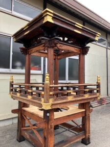 太鼓台　錺金具　新調