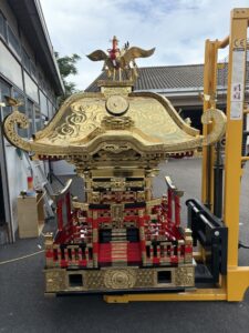 高知県　神輿　大修理　
